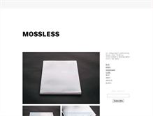 Tablet Screenshot of mossless.com